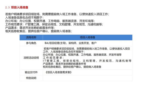軟件公司項目產(chǎn)品開發(fā)全流程及交付物,附案例